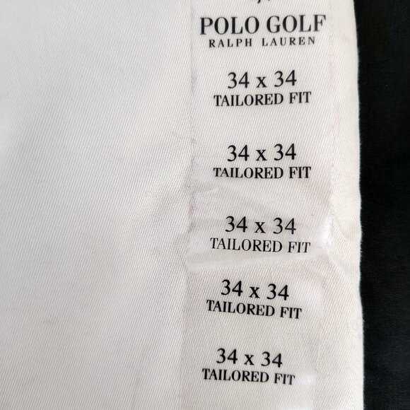 NWT $125 Mens Polo Ralph Lauren Size 34x34 Color Beige Golf Pants - Picture 10 of 10